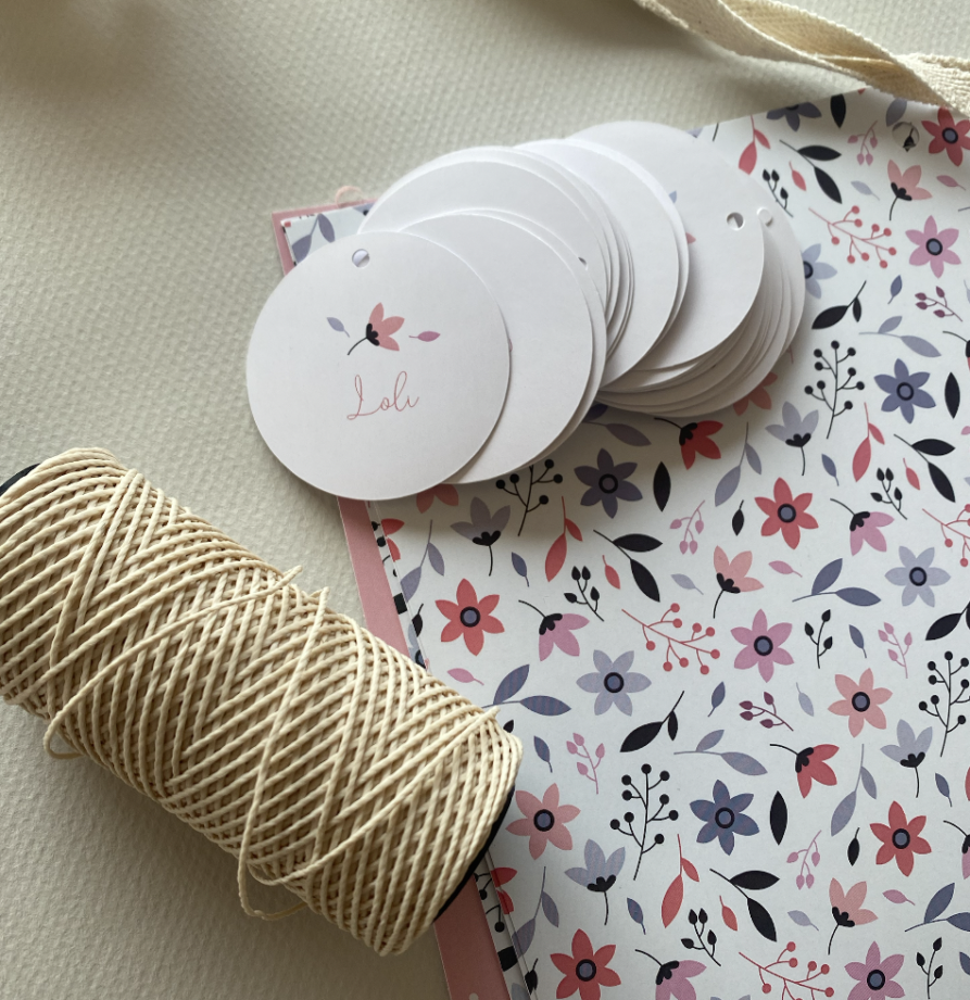 Tags Colgantes x 35 un.