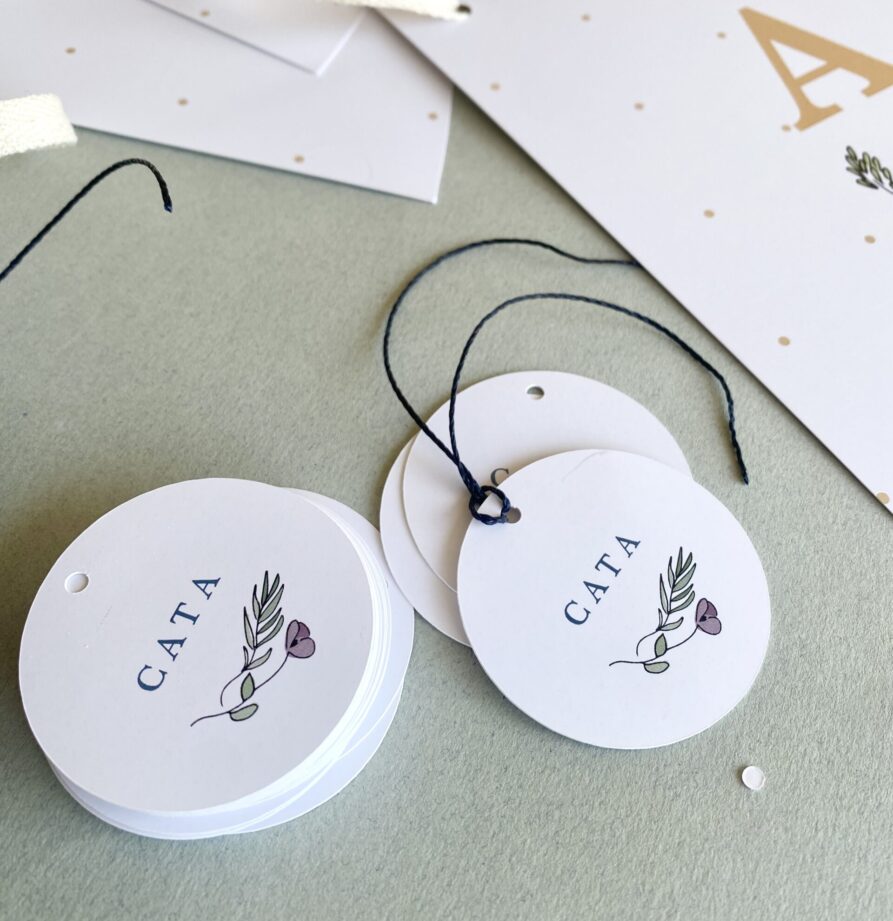 Tags Colgantes x 35 un.