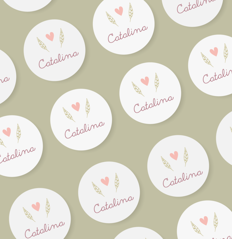 Etiquetas autoadhesivas circulares x 35 u.