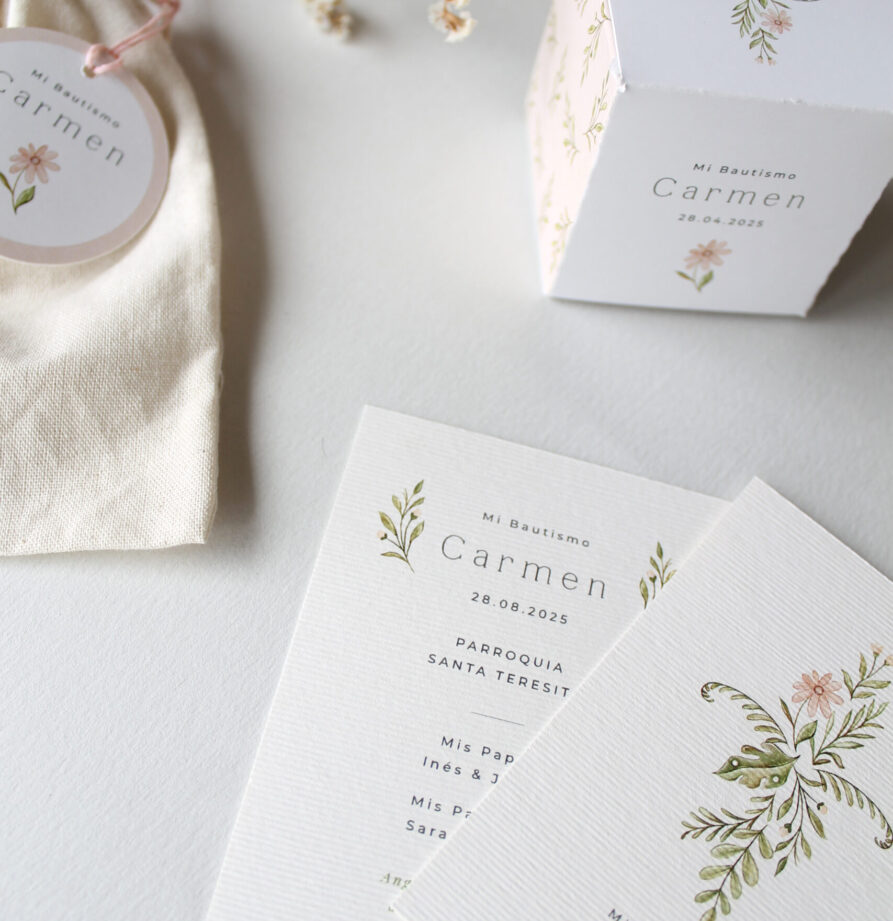 Estampita de Comunion Carmen x 16 un.